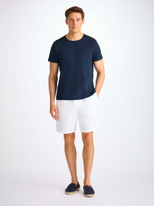 Derek Rose Men's T-Shirt Jordan 2 Linen Navy Navy