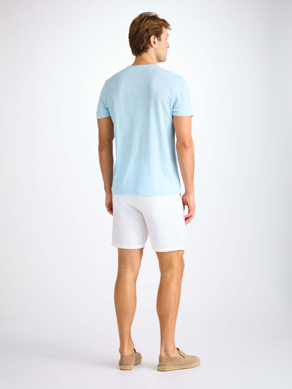 Derek Rose Men's T-Shirt Jordan 2 Linen Sky Sky