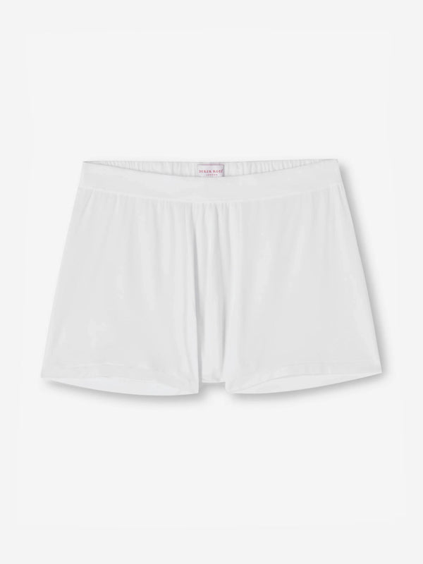 derek rose Men's Boxer Briefs Alex Micro Modal Stretch White White