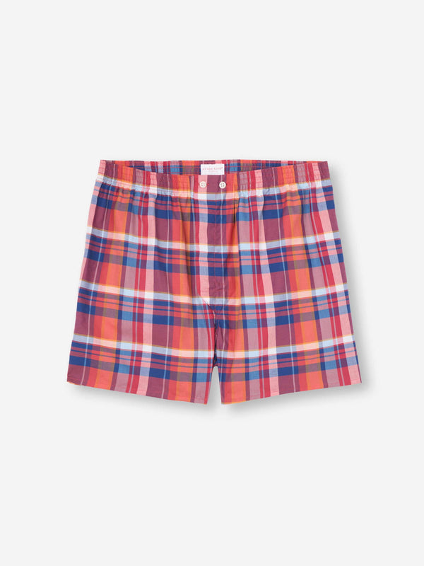 derek rose Men's Classic Fit Boxers Barker 40 Cotton Multi Multi