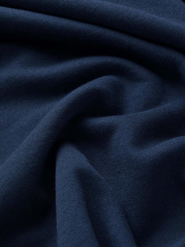 Derek Rose Men's Half-Zip Pullover Quinn Cotton Modal Navy Navy