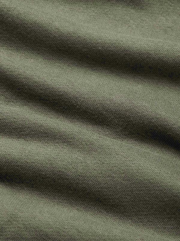 Derek Rose Men's Half-Zip Pullover Quinn Cotton Modal Soft Green Soft Green