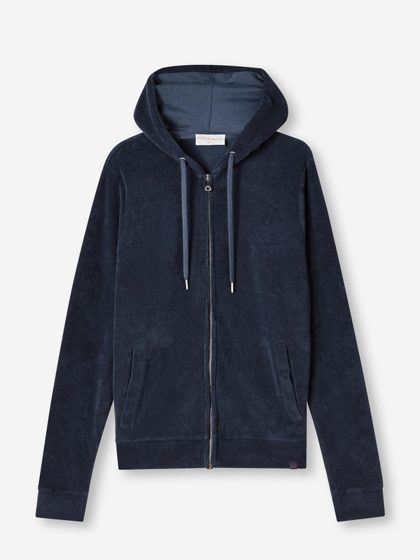 derek rose Men's Hoodie Isaac Terry Cotton Navy Navy