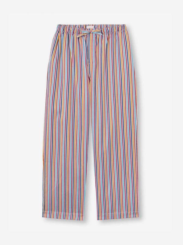 derek rose Men's Lounge Pants Wellington 59 Cotton Multi Multi
