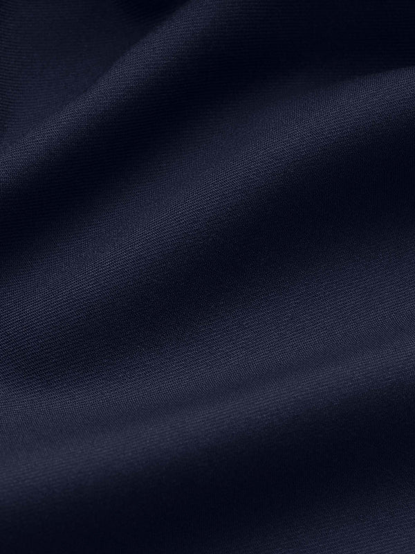 Derek Rose Men's Smoking Jacket Westminster 2 Wool Navy Navy