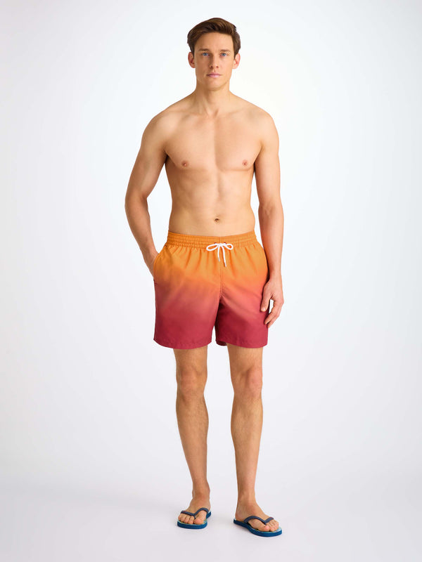 Derek Rose Men's Swim Shorts Oahu 7 Apricot Apricot