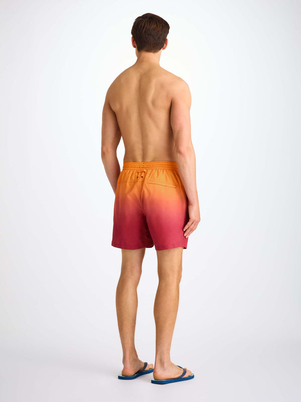 Derek Rose Men's Swim Shorts Oahu 7 Apricot Apricot
