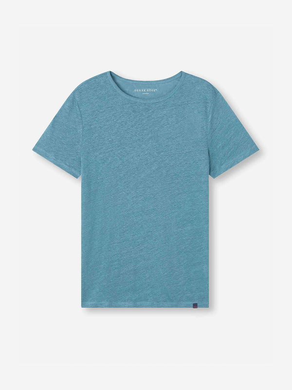 derek rose Men's T-Shirt Jordan Linen Steel Blue Steel Blue