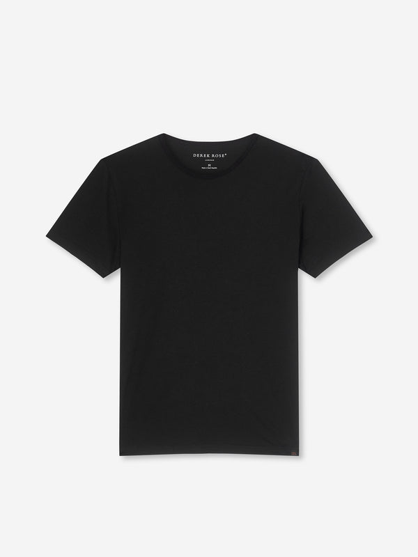 derek rose Men's T-Shirt Riley Pima Cotton Black Black