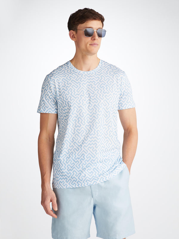 Derek Rose Men's T-Shirt Robin 14 Pima Cotton White White