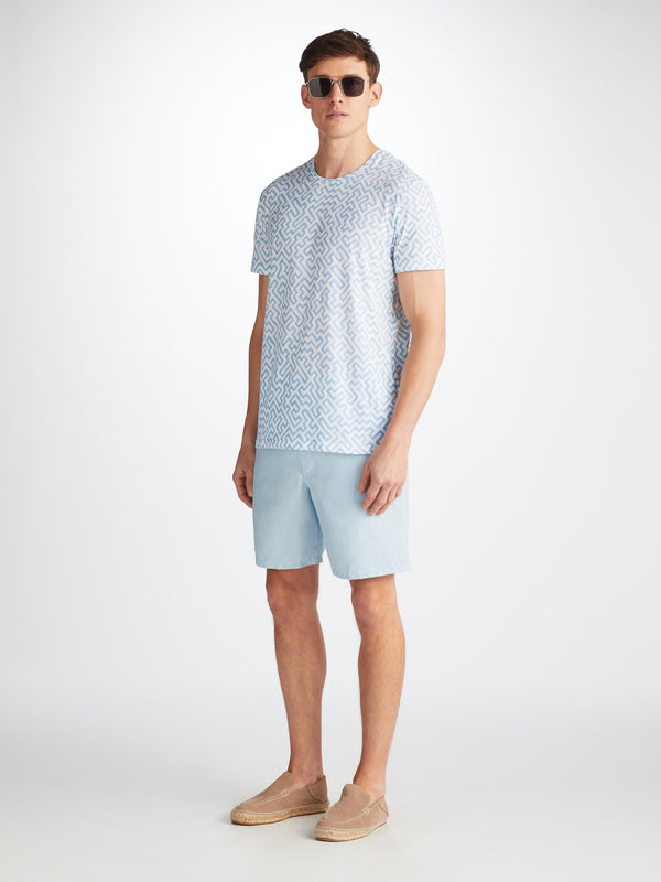 Derek Rose Men's T-Shirt Robin 14 Pima Cotton White White