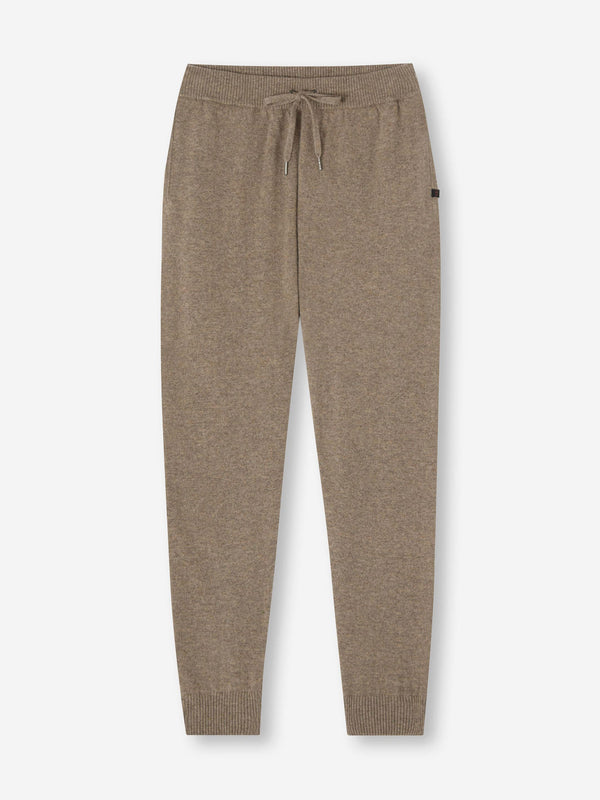 derek rose Men's Track Pants Finley Cashmere Mole Heather Mole Heather