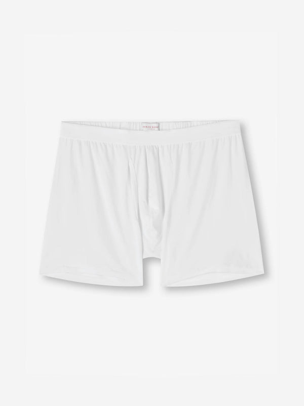derek rose Men's Trunks Alex Micro Modal Stretch White White derek rose Men's Trunks Alex Micro Modal Stretch White White
