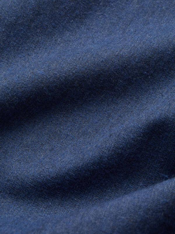 Derek Rose Women's Pajamas Balmoral 3 Brushed Cotton Navy Navy