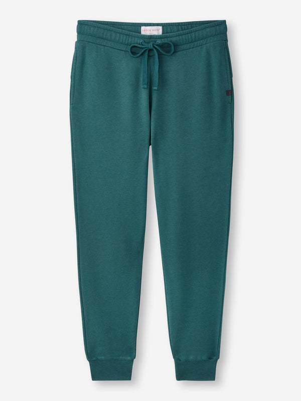 Derek Rose Women's Sweatpants Quinn Cotton Modal Pine Green Pine Green