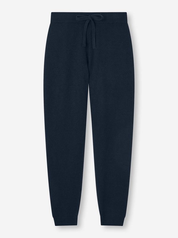 Derek Rose Women's Track Pants Daphne Cashmere Navy Navy