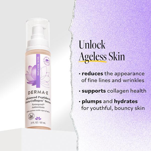 Derma E Advanced Peptides And Flora-Collagen™ Serum