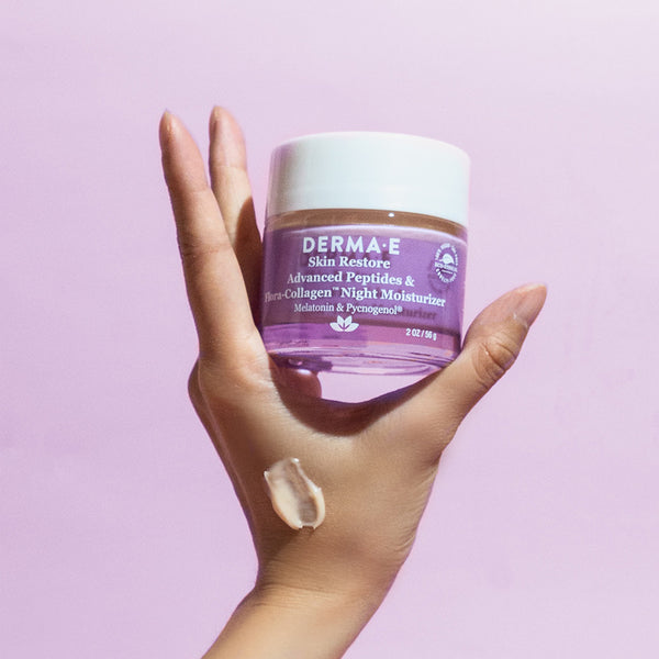 Derma E Advanced Peptides & Flora-Collagen™ Night Moisturizer