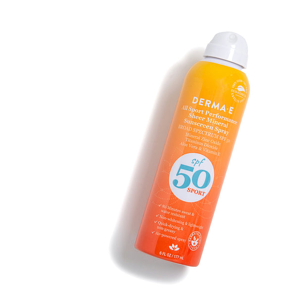 Derma E All Sport Performance Sheer Mineral Sunscreen Spray
