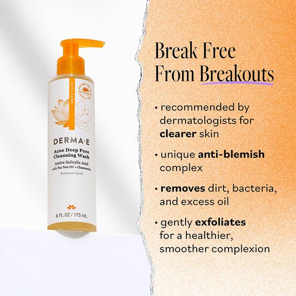 Derma E Acne Deep Pore Cleansing Wash