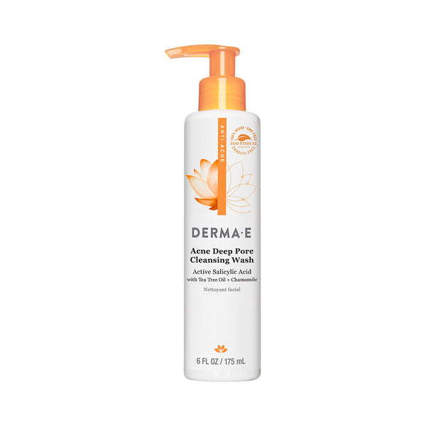 derma e Acne Deep Pore Cleansing Wash