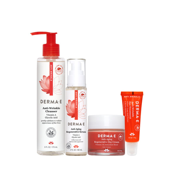 derma e Anti-Wrinkle Skincare Set