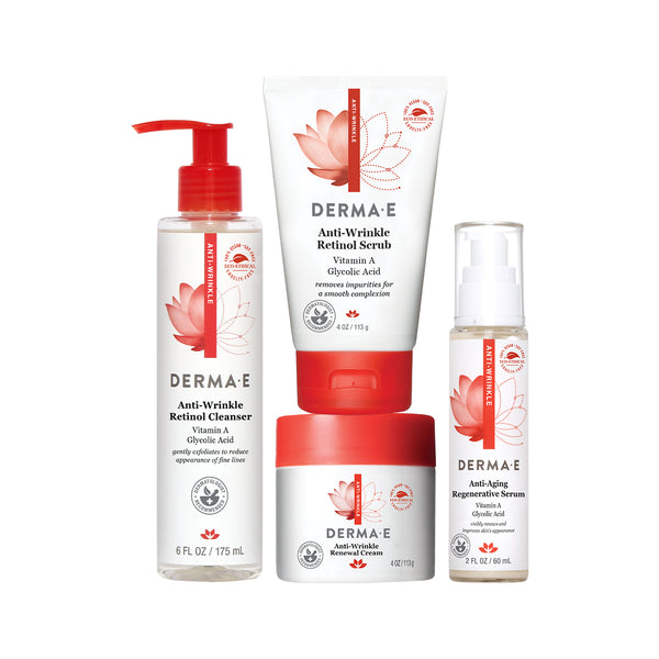 derma e Anti Wrinkle Skincare Set
