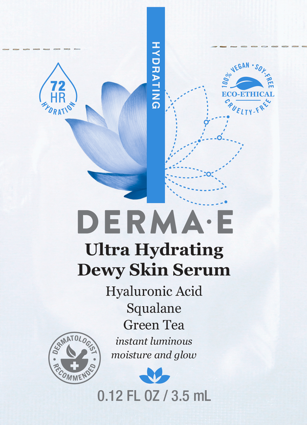 derma e Foil Pack Hydrating Samples