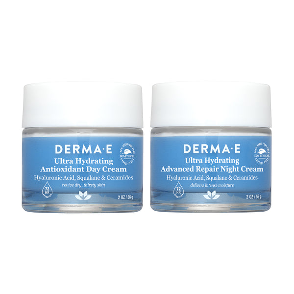 derma e Hydrating Day and Night Cream Sets