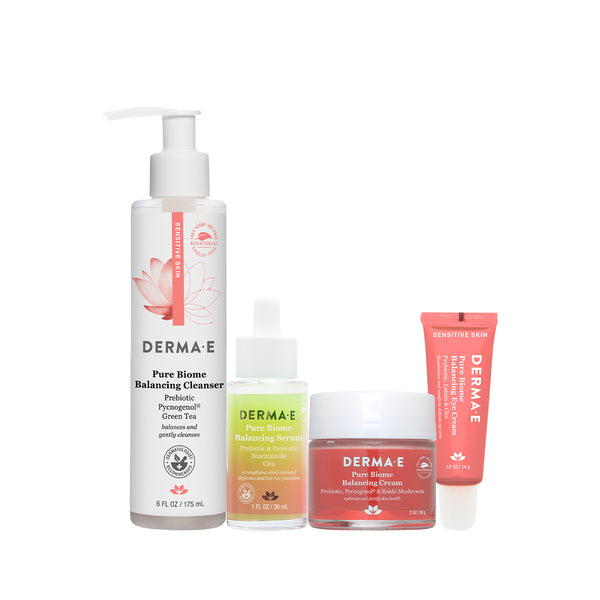derma e Pure Biome Skin Care Sets