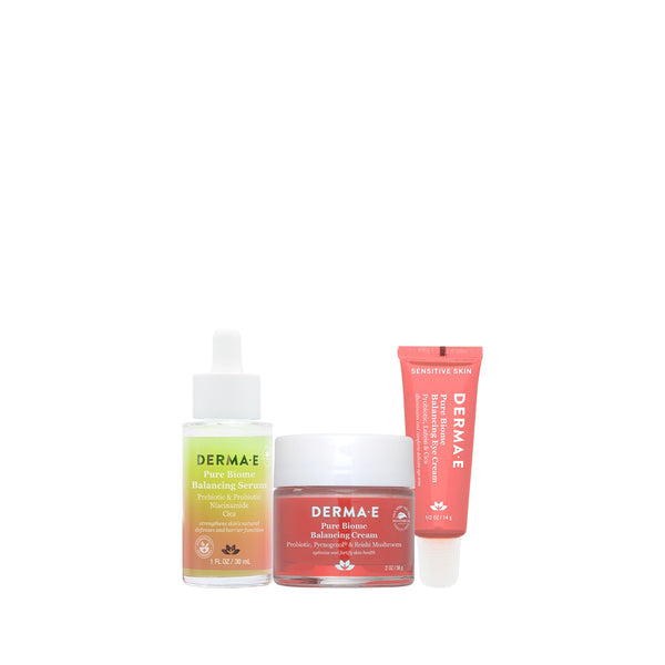 derma e Pure Biome Skin Care Sets