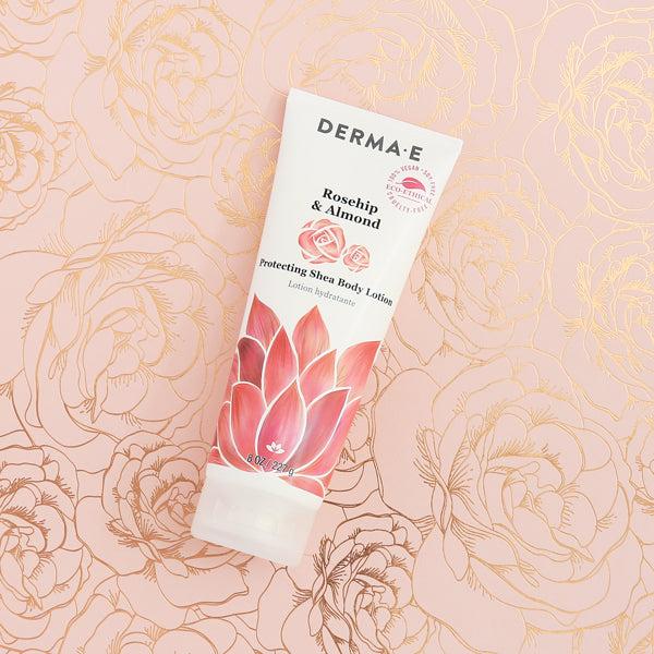 Derma E Rosehip & Almond Anti-Aging Shea Body Lotion