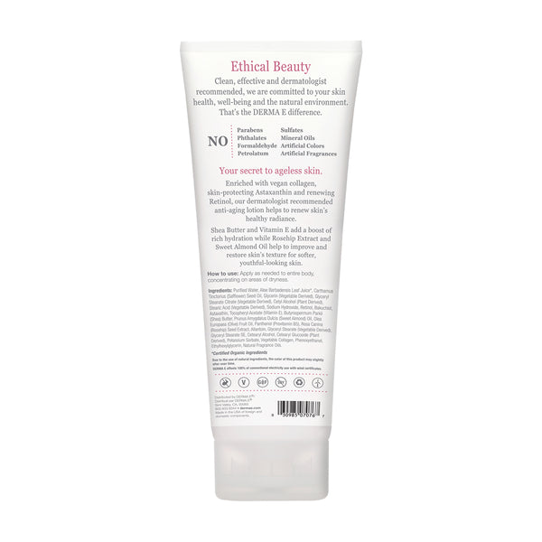 Derma E Rosehip & Almond Anti-Aging Shea Body Lotion