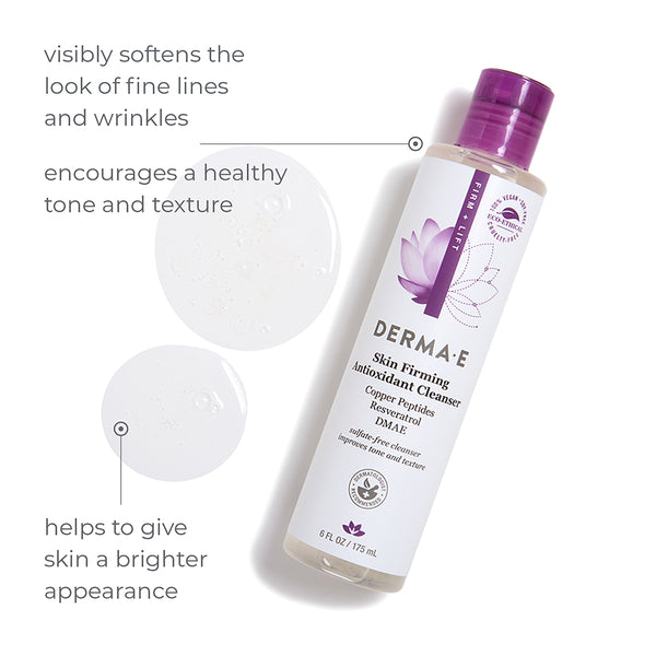 Derma E Skin Firming Antioxidant Cleanser