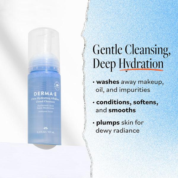 Derma E Ultra Hydrating Alkaline Cloud Cleanser