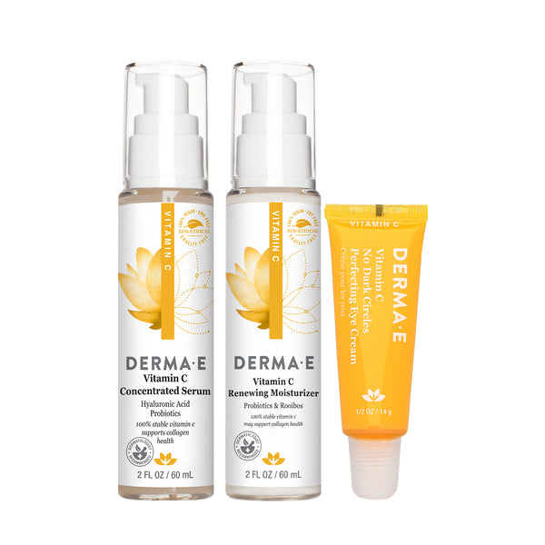 derma e Vitamin C Bright Start Sets