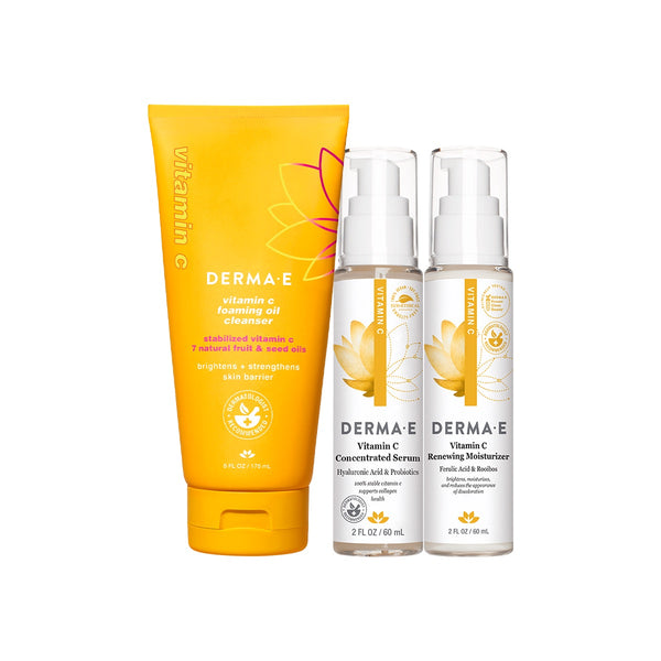derma e Vitamin C Daily Bundle