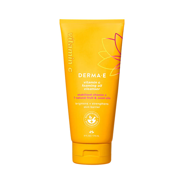 derma e Vitamin C Foaming Oil Cleanser