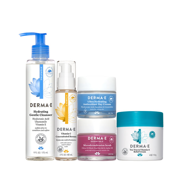 derma e Winter Skin Rescue Set