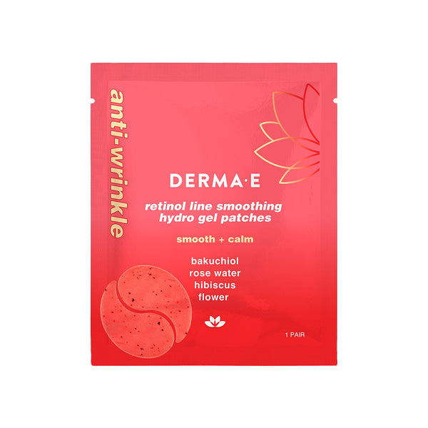 derma e Retinol Line Smoothing Hydro Gel Patches (5 pack)