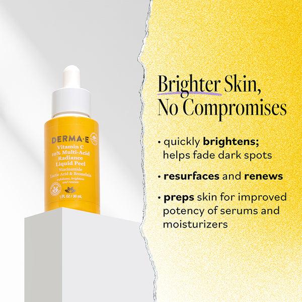 Derma E Vitamin C 10% Multi-Acid Radiance Liquid Peel