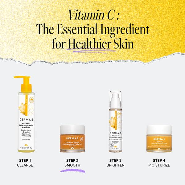 Derma E Vitamin C Instant Radiance Citrus Facial Peel