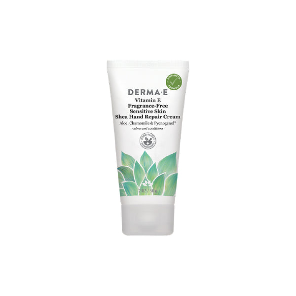 derma e Vitamin E Fragrance-Free Sensitive Skin Shea Hand Repair Cream