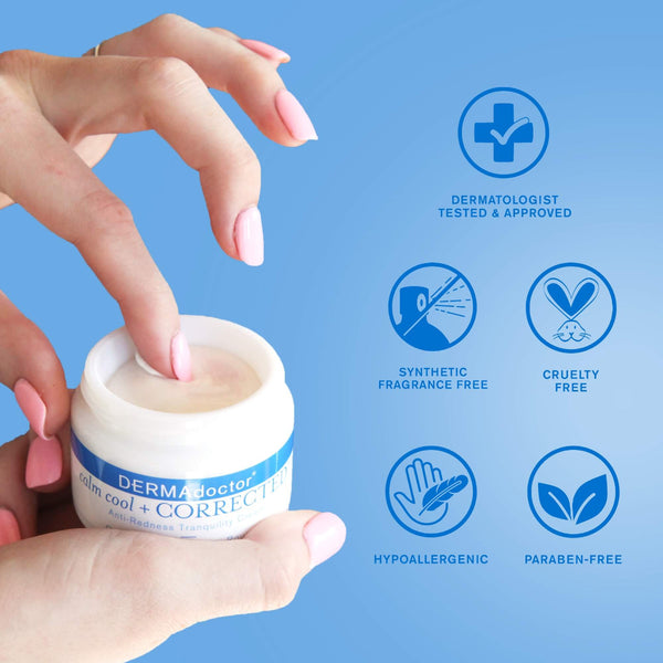 Dermadoctor Calm Cool & Corrected Anti-Redness Moisturizing Tranquility Cream