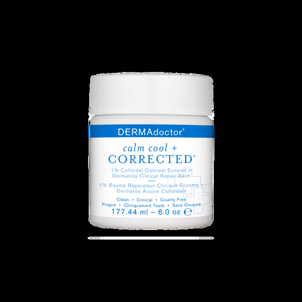 dermadoctor Calm Cool & Corrected Hydra Repair Cream 1% Colloidal Oatmeal Clinical Repair Balm For Face & Body