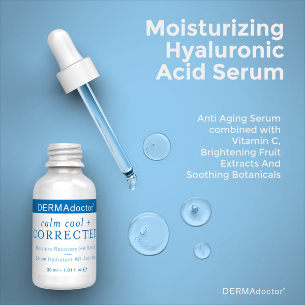 Dermadoctor Calm Cool + Corrected Moisture Recovery Hyaluronic Acid Serum