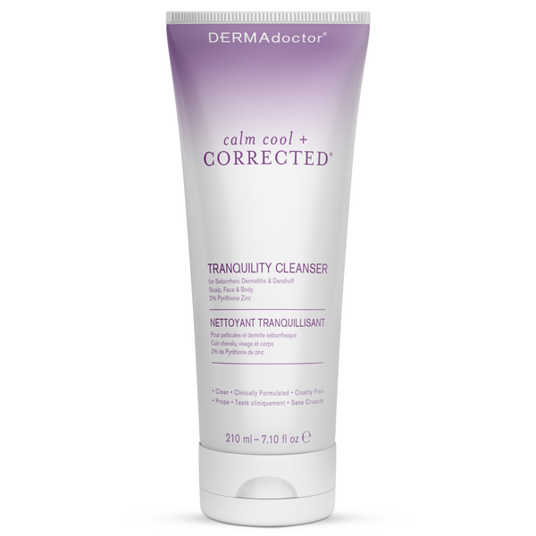 dermadoctor Calm Cool & Corrected Tranquility Cleanser for Seborrheic Dermatitis & Dandruff