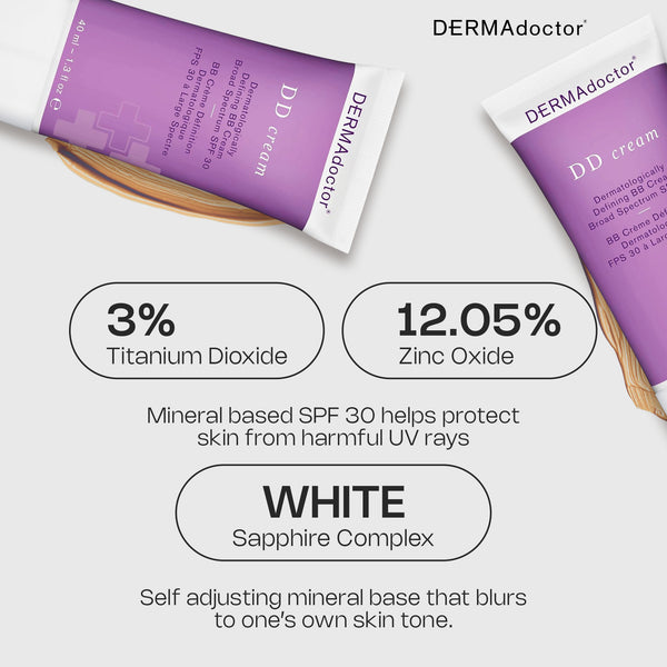 Dermadoctor DD Cream Dermatologically Defining BB Cream Broad Spectrum SPF 30