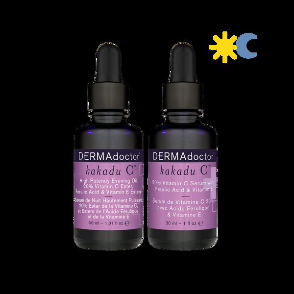 dermadoctor Kakadu C Day/Night Brightening Duo