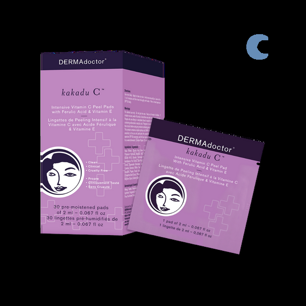 Dermadoctor Kakadu C Intensive Vitamin C Peel & Eye Soufflé Duo